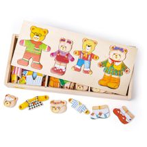 Bärenfamilie zum Verkleiden BJ766 Bigjigs Toys 1