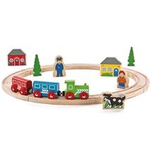 Meine Erstes Holzeisenbahn Set BJT010 Bigjigs Toys 1