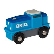 Blaue Batterie-Frachtlok BR33130 Brio 1