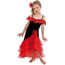 Spanierin Kostüm für Kinder 140cm CHAKS-C4028140 Chaks 1