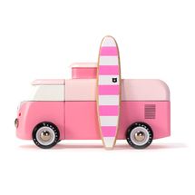 VW Beach Bus rosa C-BVA367 Candylab Toys 1