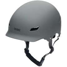 Grauer Kinderhelm S/M TBS-CoCo19SM Trybike 1