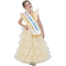 Golden Miss-Frankreich-Kleid 128 cm CHAKS-C4722128 Chaks 1