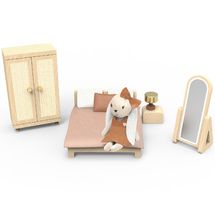 Schlafzimmer für Puppenhäuser SM-SP4001 Speedy Monkey 1