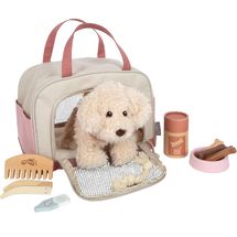 Hund mit Tasche und Pflege-Set rosa LE12838 Small Foot company 1