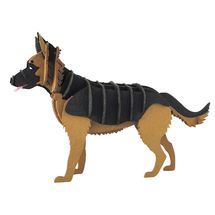 3D Papiermodell - Schäferhund FRI-11721 Fridolin 1