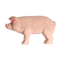 Figur Schwein aus Holz WU-40604 Wudimals 1