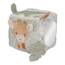 Weicher Aktivitätswürfel Safari Friends LD8309 Little Dutch 1