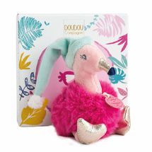 Schmusetuch Flamingo DC3525 Doudou et Compagnie 1