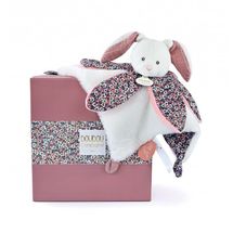 Boh'aime Kuscheltier Kaninchen rosa DC4027 Doudou et Compagnie 1