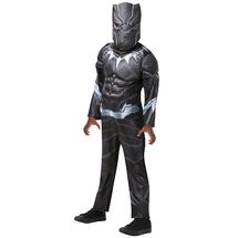Black Panther Deluxe Kinderkostüm, 7-8 Jahre RU-R640909-T78 Rubies 1