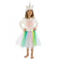 Einhorn Kostüm für Kinder 128cm CHAKS-C4355128 Chaks 1