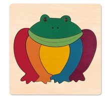 Puzzle - Regenbogenfrosch HA-E6503 Hape Toys 1