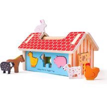 Steckspiel Bauernhof BJ-BB108 Bigjigs Toys 1