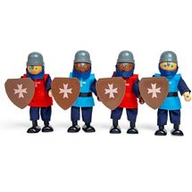Puppenset mittelalterliche Ritter BJ-JT162 Bigjigs Toys 1