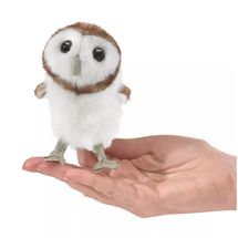 Fingerpuppe Schleiereule FO-2645 Folkmanis 1