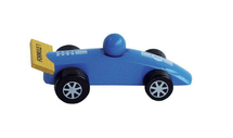 Holzrennwagen F1 - Blau (Klein) F-107006B Foulon 1