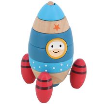 Stapelspiel Rakete V2437 Vilac 1