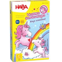Einhorn Glitzerglück – Funkel-Bingo HA-303648 Haba 1