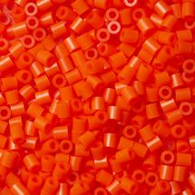 Tüte mit 1000 Kunststoffperlen Midi Orange HAMA-207-04 Hama 1