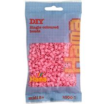 Tüte mit 1000 Kunststoffperlen Midi Rosa HAMA-207-06 Hama 1