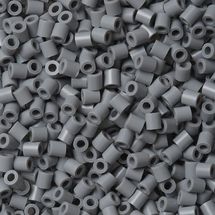 Tüte mit 1000 Kunststoffperlen Midi Grau HAMA-207-17 Hama 1