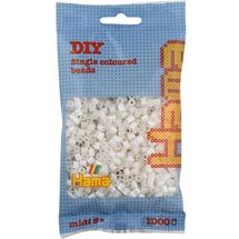 Tüte mit 1000 Kunststoffperlen Midi Perlig HAMA-207-64 Hama 1
