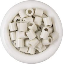 Tüte mit 1000 Kunststoffperlen Midi Kalkstein weiß HAMA-207-77 Hama 1