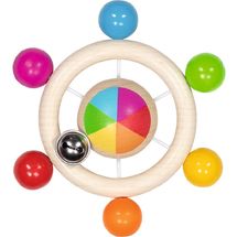 Greifling Perlenkreisel Regenbogen GK65366 Goki 1