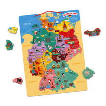 Magnetische Landkarte Deutschland J05477 Janod 1