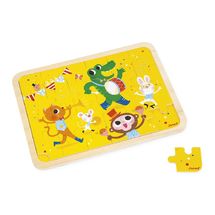 Holzpuzzle Die Party 24 Teile J07125 Janod 1