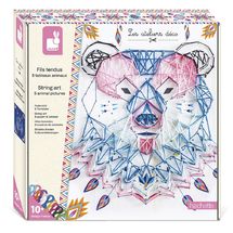 Kreativ-Set Fadenbilder Tiere J07912 Janod 1
