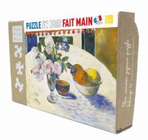 Blumen und eine Obstschale von Gauguin K1126-12 Puzzle Michele Wilson 1