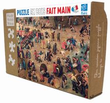 Kinderspiele by Bruegel K904-100 Puzzle Michele Wilson 1