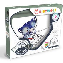 Kidydraw-Pro 2-in-1-Licht-Zeichentisch KW-KIDYDRAW-PRO Kidywolf 1