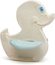 Gummi Beissring - Ente blau LA01235/bleu Lanco Toys 1