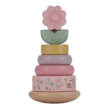 Holzstapelturm mit Ringen Fairy Garden LD7342 Little Dutch 1