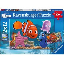 Puzzle Nemo der kleine Ausreißer 2x12 pcs RAV07556 Ravensburger 1