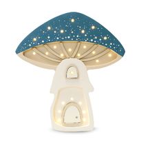 Pilzhaus-Nachtlampe blau LL083-360 Little Lights 1