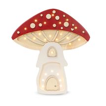 Pilzhaus-Nachtlampe rot LL083-325 Little Lights 1