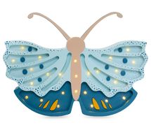 Schmetterling-Nachtlampe blau LL073-364 Little Lights 1