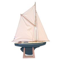 Segelboot Saint Germain grün 40cm TI-ST-GERMAIN-VERT-ANGLAIS-40 Tirot 1