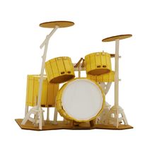 3D Papiermodell - Schlagzeug FRI-11572 Fridolin 1