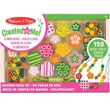 Holzperlen Set - Flower Power MD14178 Melissa & Doug 1
