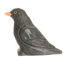 Figur Amsel aus Holz WU-41014 Wudimals 1