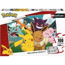 Puzzle Pikachu und Pokémon 100 Teile N867745 Nathan 1