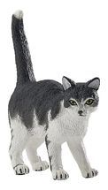Schwarz -Weiß -Katzenfigur PA54041 Papo 1