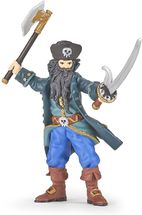 Blackbeard-Piratenfigur PA-39477 Papo 1