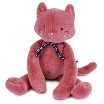 Méloé Katze Plüschtier 37 cm - Rosenpuder MA0199 Maïlou Tradition 1