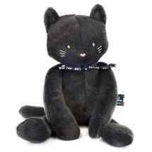 Méloé Katze Plüschtier 37 cm - Anthrazitgrau MA0260 Maïlou Tradition 1